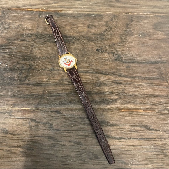 Kellogg’s Tony the Tiger Brown Leather Vintage Women’s Watch main image 8